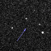 Pendant l'occultation par Eris