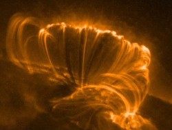 Eruption solaire