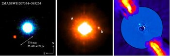 Images de planètes obtenues au VLT avec l'instrument NACO