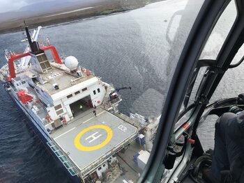 Héliportage aux Kerguelen
