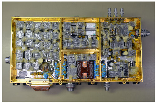Récepteur radio spatial sur la mission Cassini