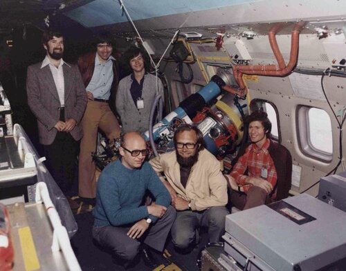 L'expérience Osiris de télescope infrarouge aéroporté installée dans le Convair&nbsp;(...)