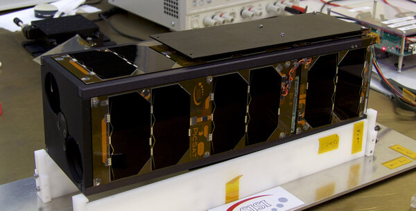 PicSat après intégration, le 8 décembre 2017