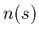 $n(s)$