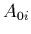 $A_{0i}$