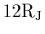 $12{\rm R_J}$